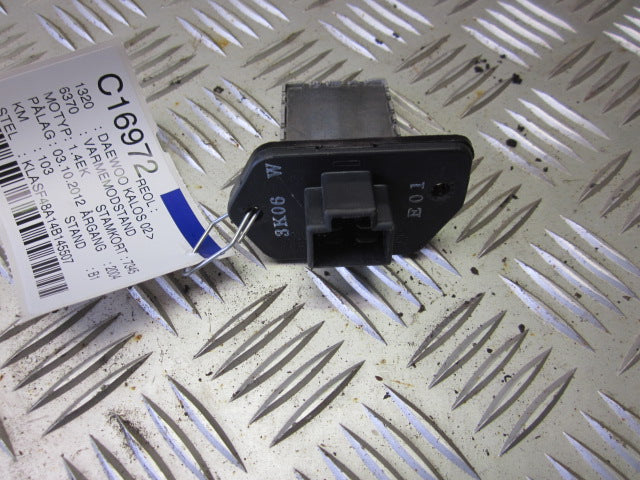 Daewoo Kalos Varmemodstand Med OEM Nr. Ophugger Fra Daewoo Ophugger