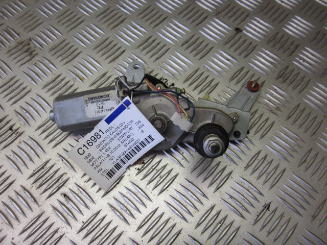 Daewoo Kalos Bagrudevisker Motor Med OEM Nr. Ophugger Fra Daewoo Ophugger