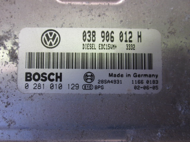 Skoda Octavia Motorstyring - Motorstyreboks - Injection Elboks Med OEM Nr. 038906012H Fra Skoda Ophugger