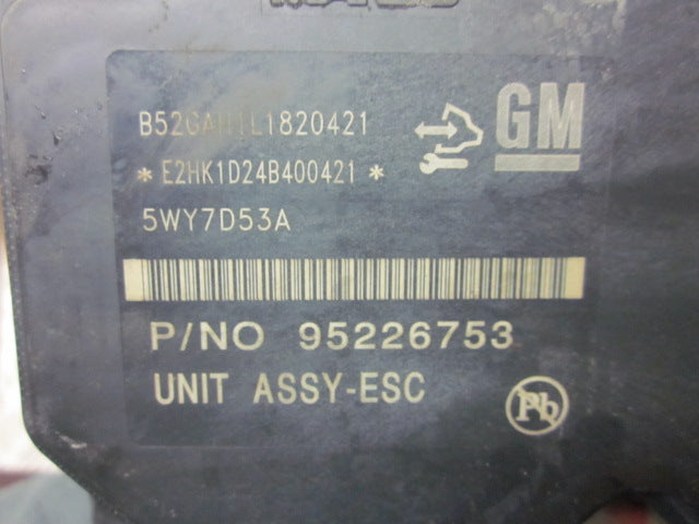 Chevrolet Spark Abs Pumpe Med OEM Nr. 95226753 Fra Chevrolet Ophugger