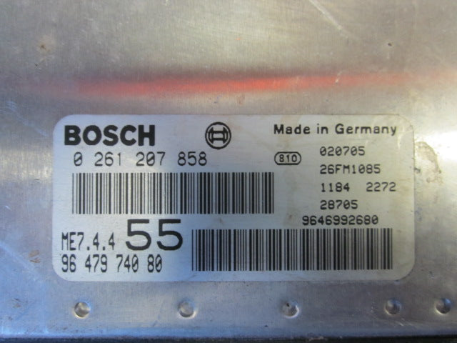 Citroen C3 Motorstyring - Motorstyreboks - Injection Elboks Med OEM Nr. Ophugger Fra Citroen Ophugger