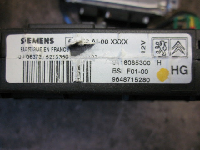 Citroen C3 Motorstyring - Motorstyreboks - Injection Elboks Med OEM Nr. Ophugger Fra Citroen Ophugger