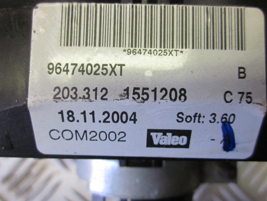 Citroen C3 Kontakt Combi Med OEM Nr. 96474025XT Fra Citroen Ophugger