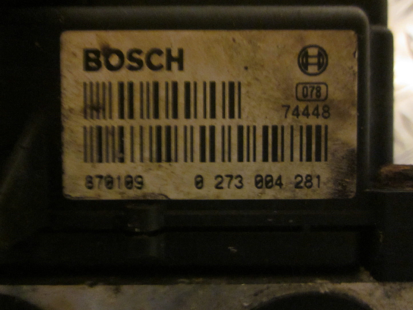 VW Passat 3B Abs Pumpe Med OEM Nr. 8E0614111AB Fra VW Ophugger