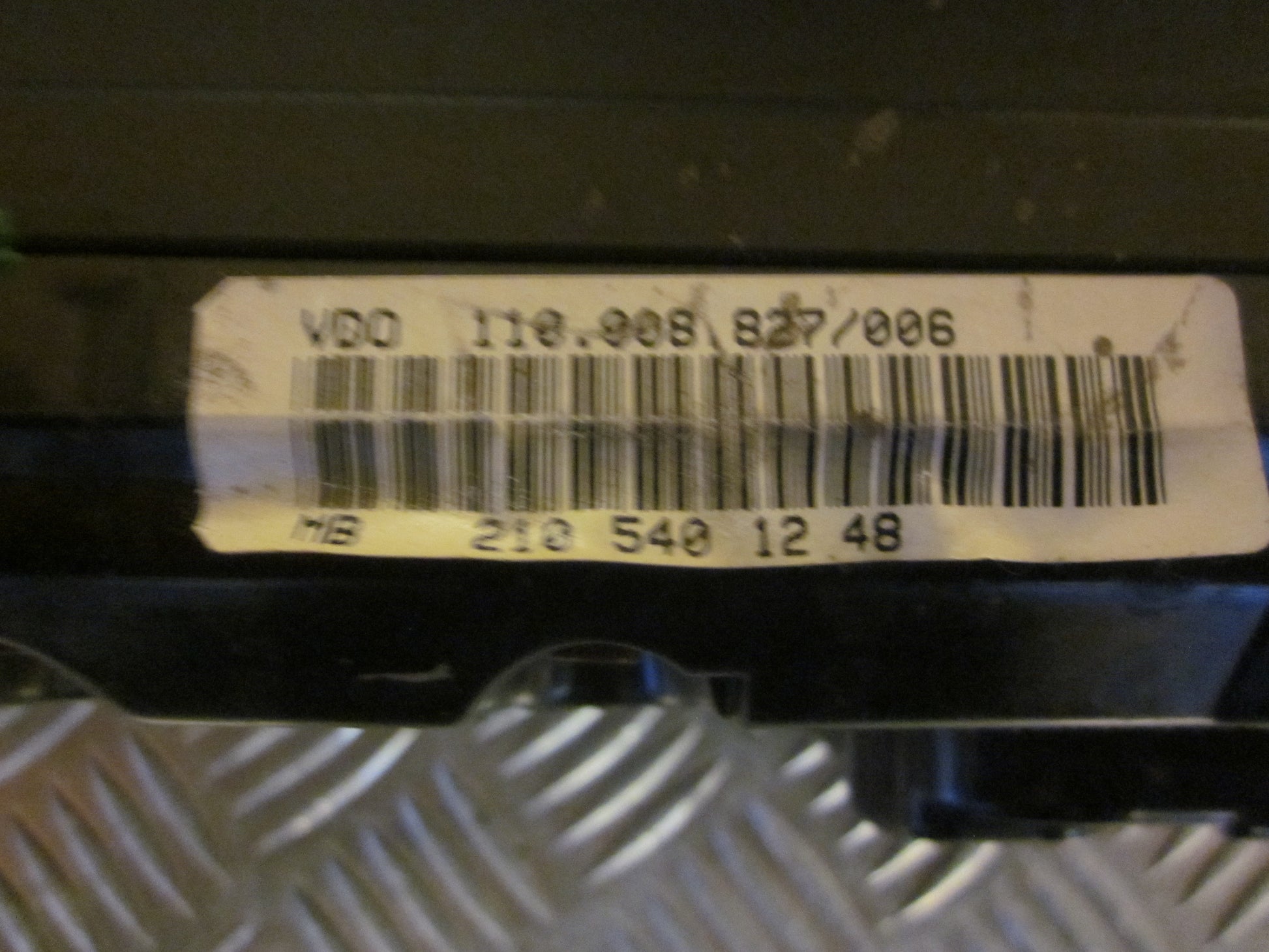 Mercedes E W210 Speedometer - Instrument Med OEM Nr. Ophugger Fra Mercedes Ophugger