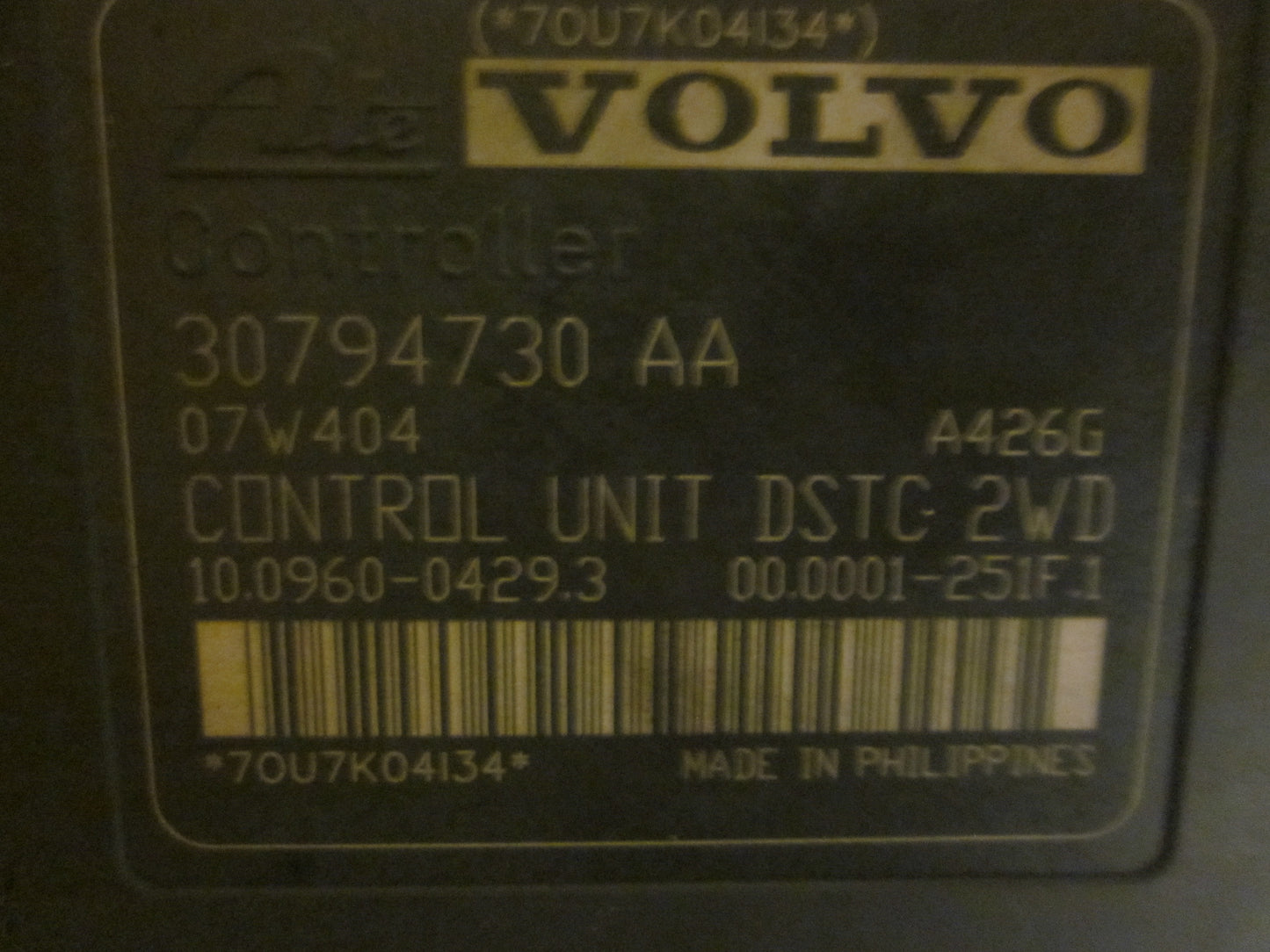 Volvo S40/V50 Abs Pumpe Med OEM Nr. DSTC Fra Volvo Ophugger