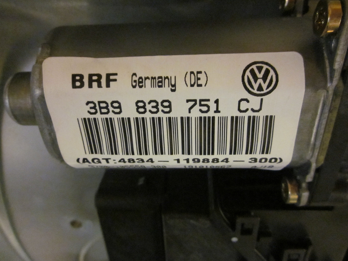 VW Passat 3B Rudemotor - Rudehejs Med OEM Nr. 3B9839751CJ Fra VW Ophugger