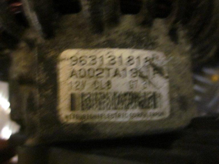 Citroen Xantia Generator Med OEM Nr. 9631318180 Fra Citroen Ophugger