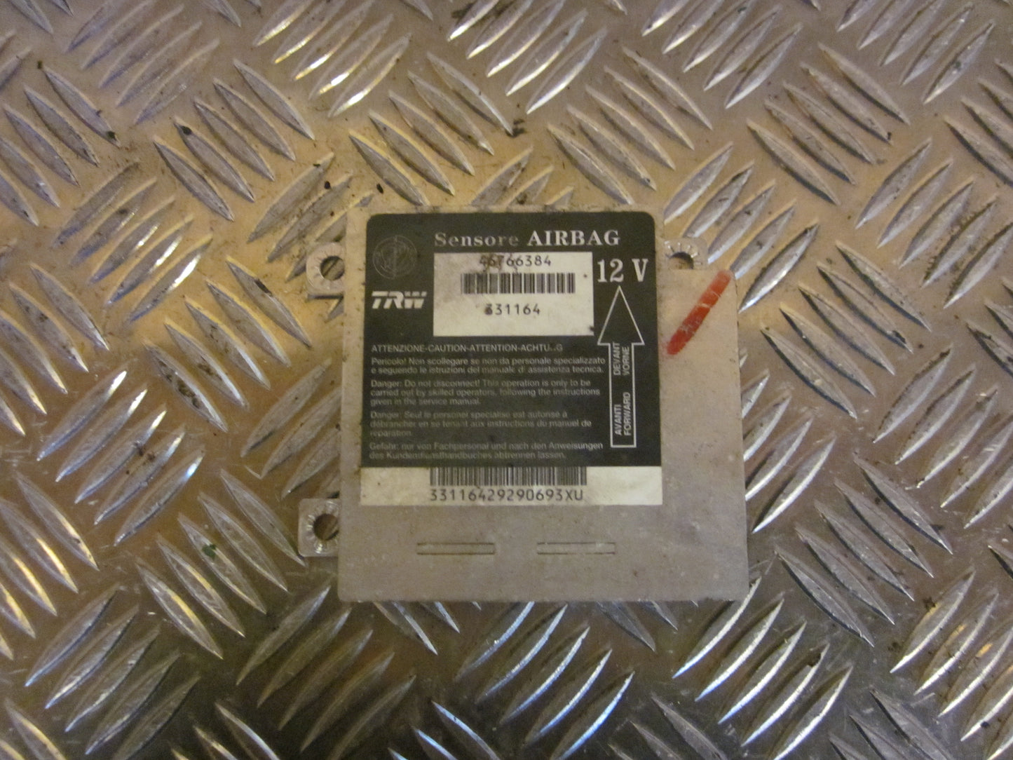 Fiat Punto II Airbag Elboks Med OEM Nr. Ophugger Fra Fiat Ophugger