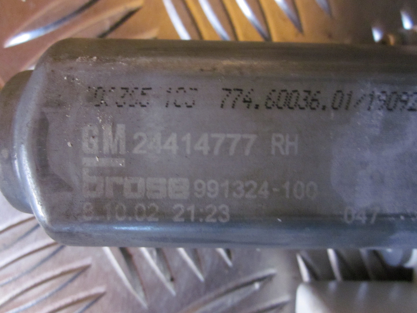Opel Vectra C Rudemotor - Rudehejs Med OEM Nr. Ophugger Fra Opel Ophugger
