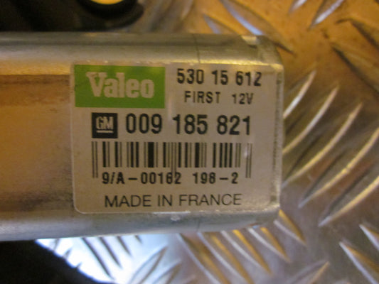 Opel Vectra C Bagrudevisker Motor Med OEM Nr. 9185821 Fra Opel Ophugger