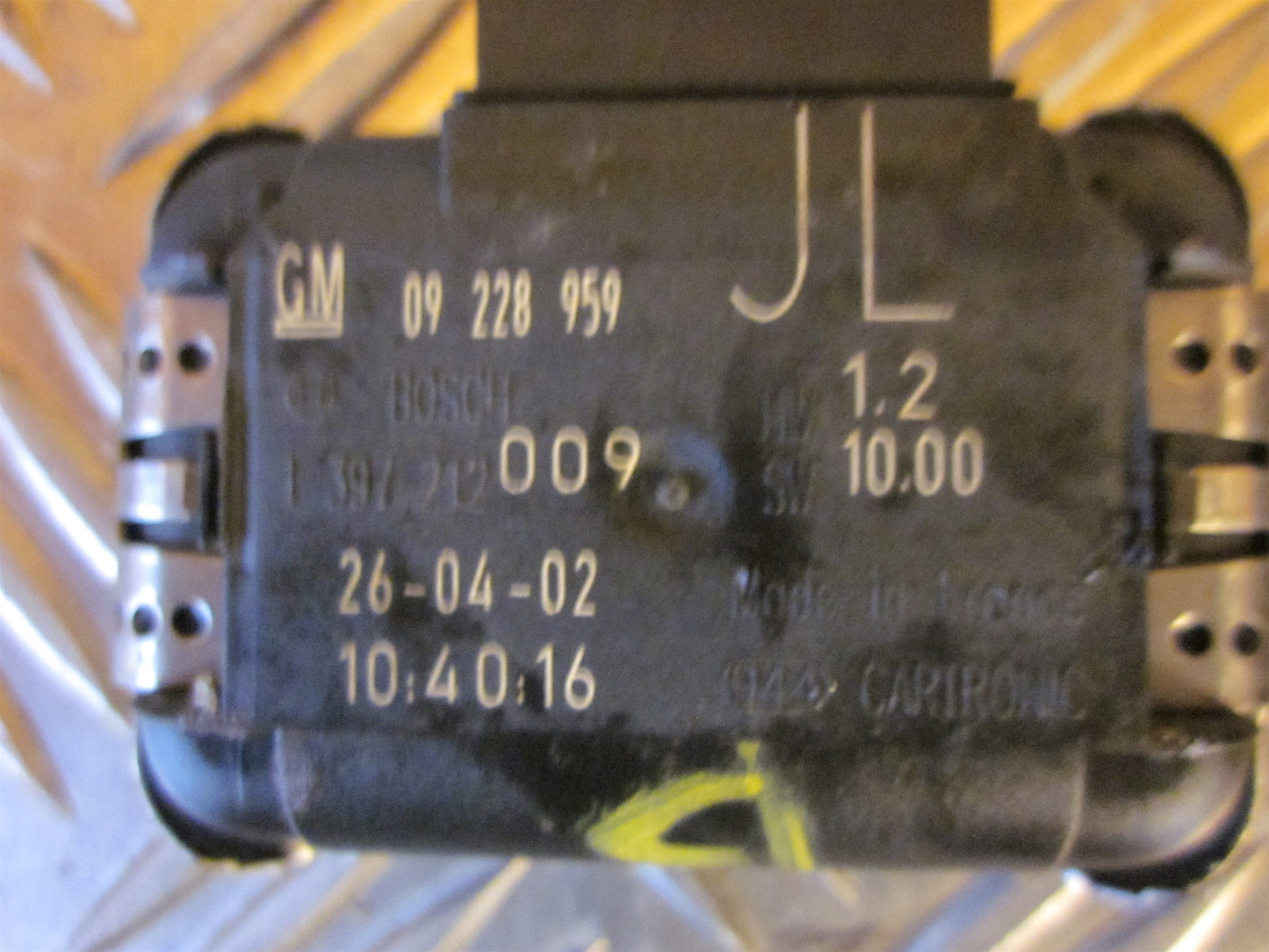 Opel Vectra C Regnsensor Med OEM Nr. Ophugger Fra Opel Ophugger