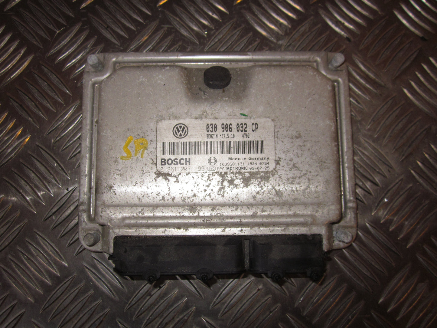 VW Lupo 6E/6X Motorstyring - Motorstyreboks - Injection Elboks Med OEM Nr. 030906032CP Fra VW Ophugger