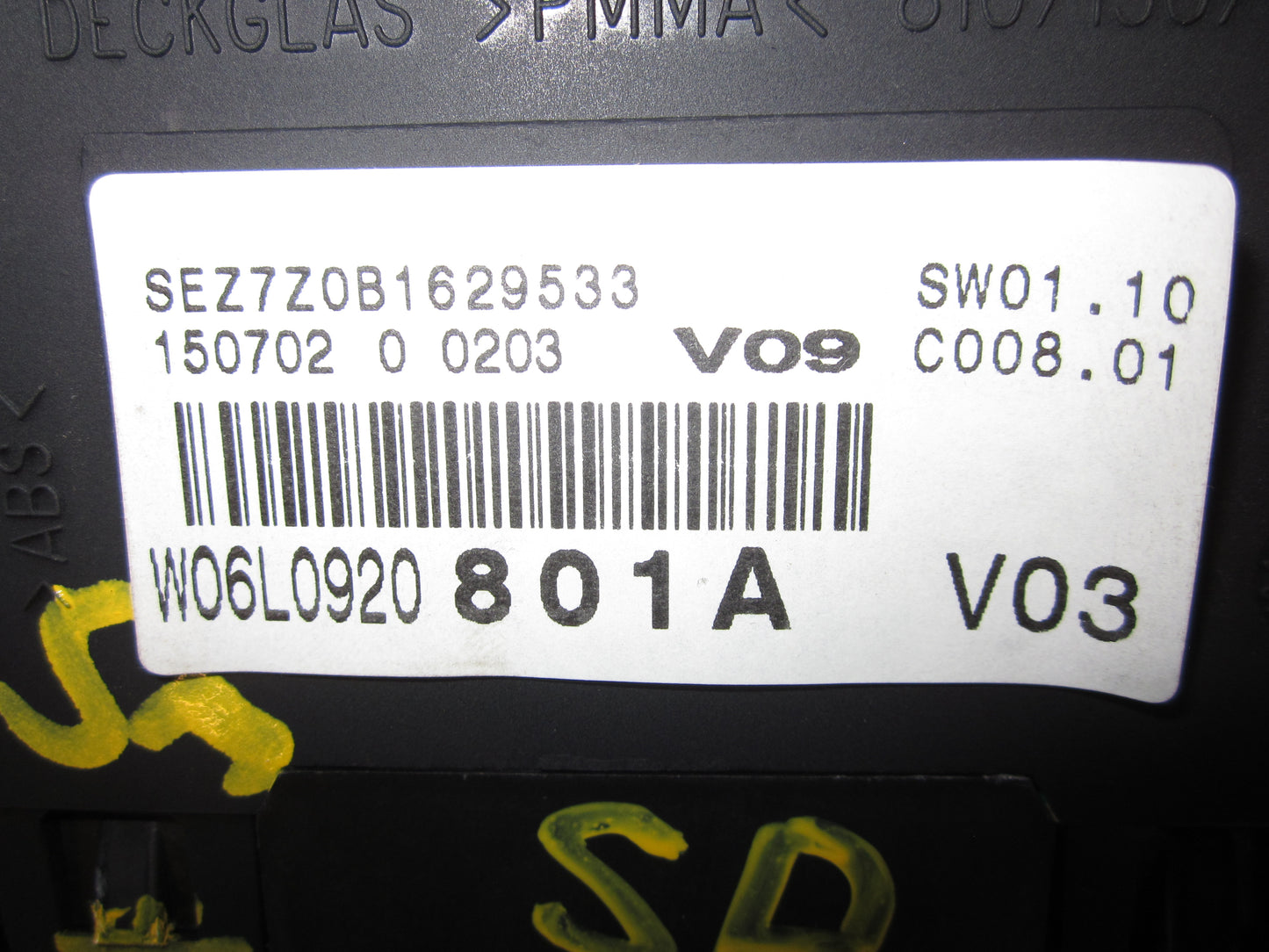 Seat Ibiza 6L Speedometer - Instrument Med OEM Nr. Ophugger Fra Seat Ophugger