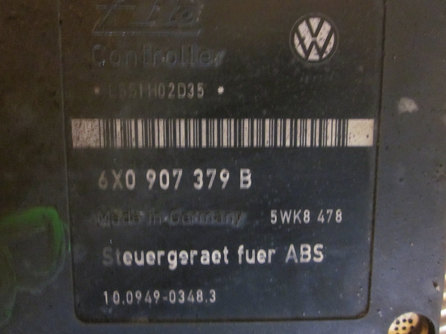 Seat Ibiza 6K2 Abs Pumpe Med OEM Nr. 6X0614117 Fra Seat Ophugger