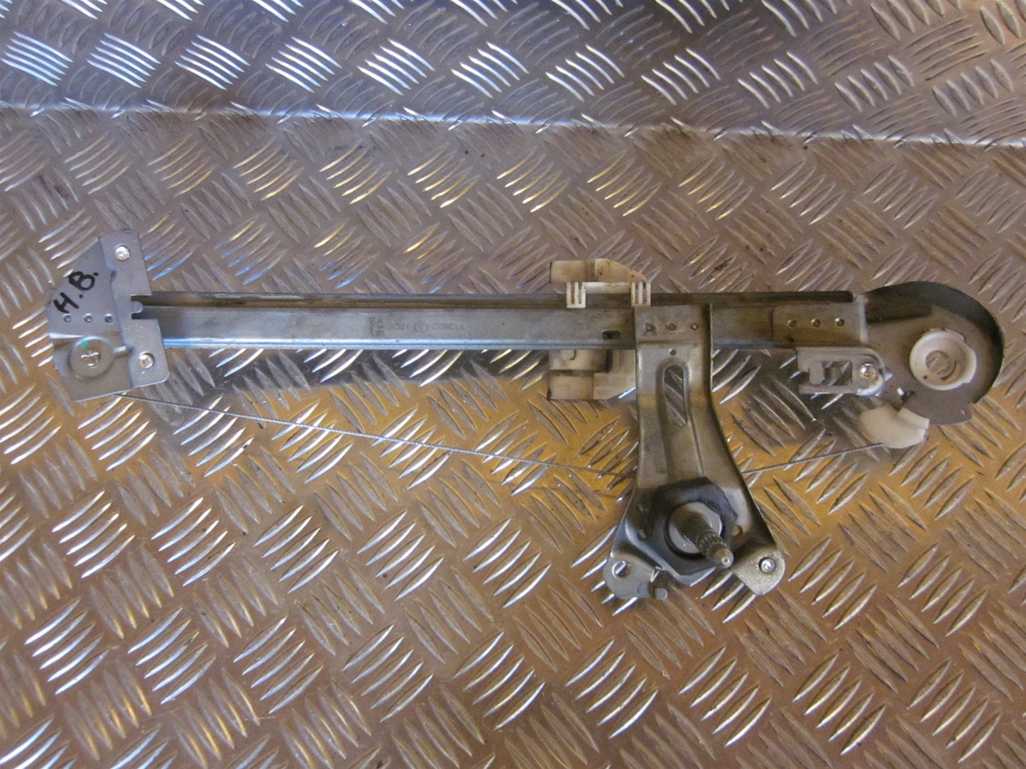 Peugeot 206 Rudemotor - Rudehejs Med OEM Nr. Ophugger Fra Peugeot Ophugger