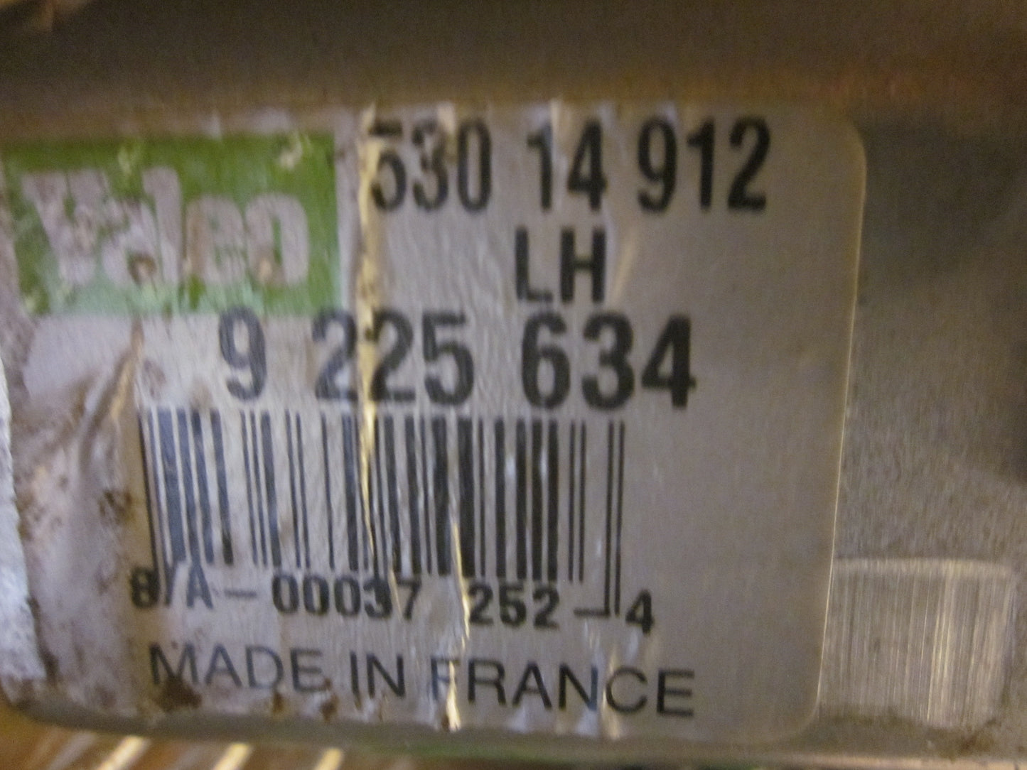 Opel Combo C Bagrudevisker Motor Med OEM Nr. Ophugger Fra Opel Ophugger