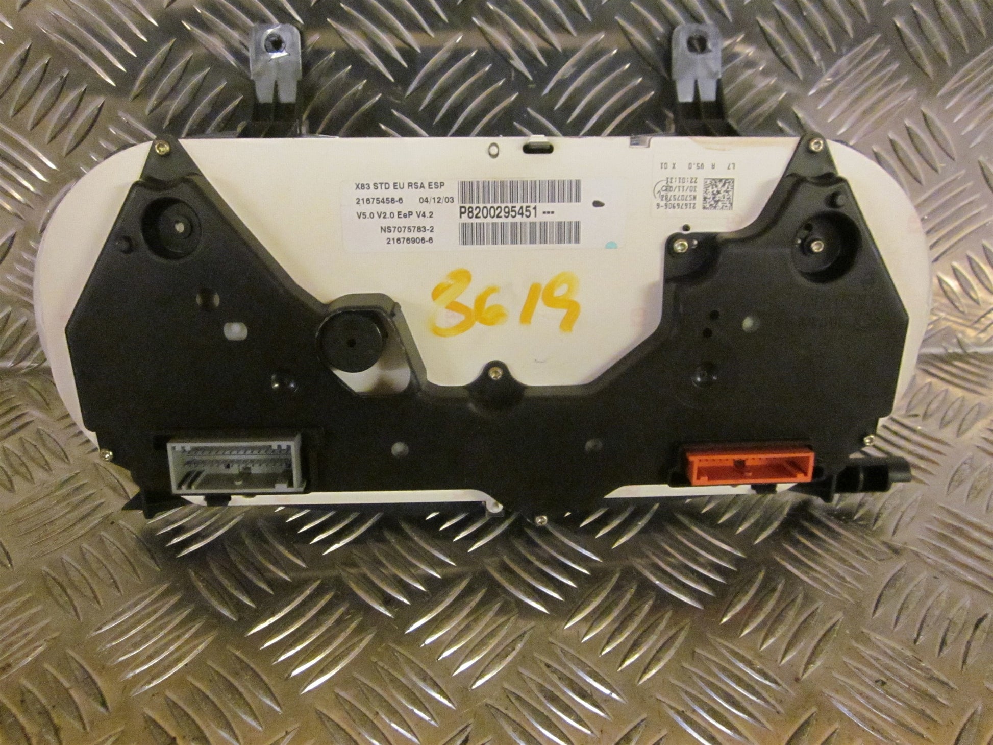 Renault Trafic 1 Speedometer - Instrument Med OEM Nr. Ophugger Fra Renault Ophugger