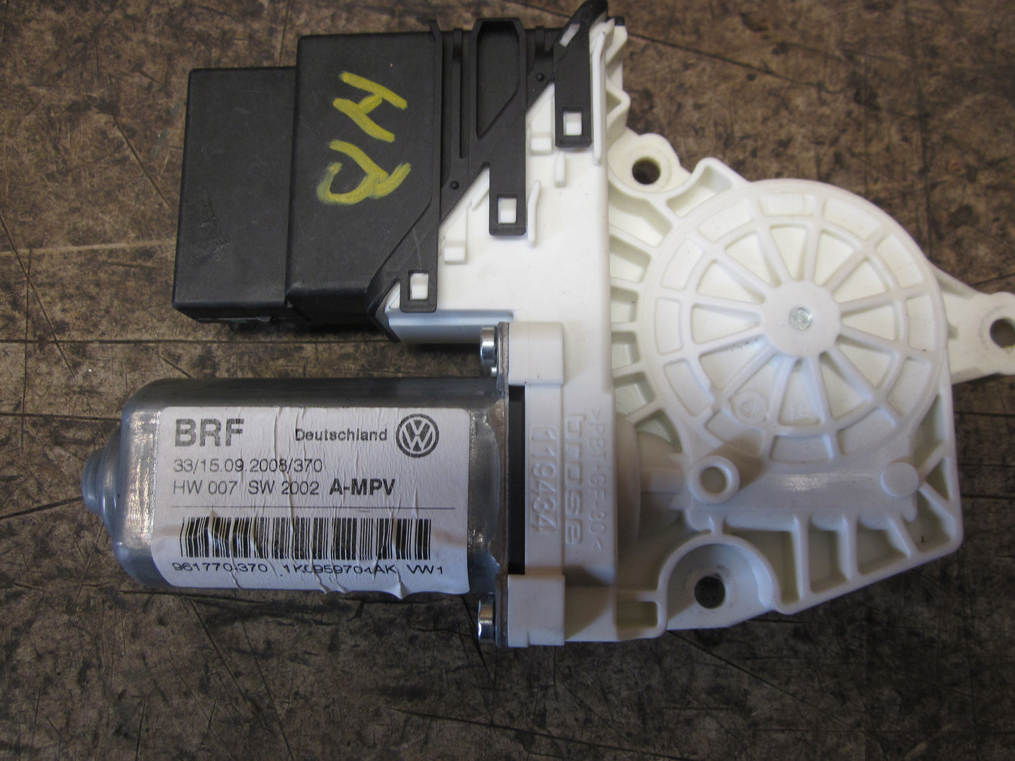 VW Touran 1T GP Rudemotor - Rudehejs Med OEM Nr. 1K0959704AK Fra VW Ophugger
