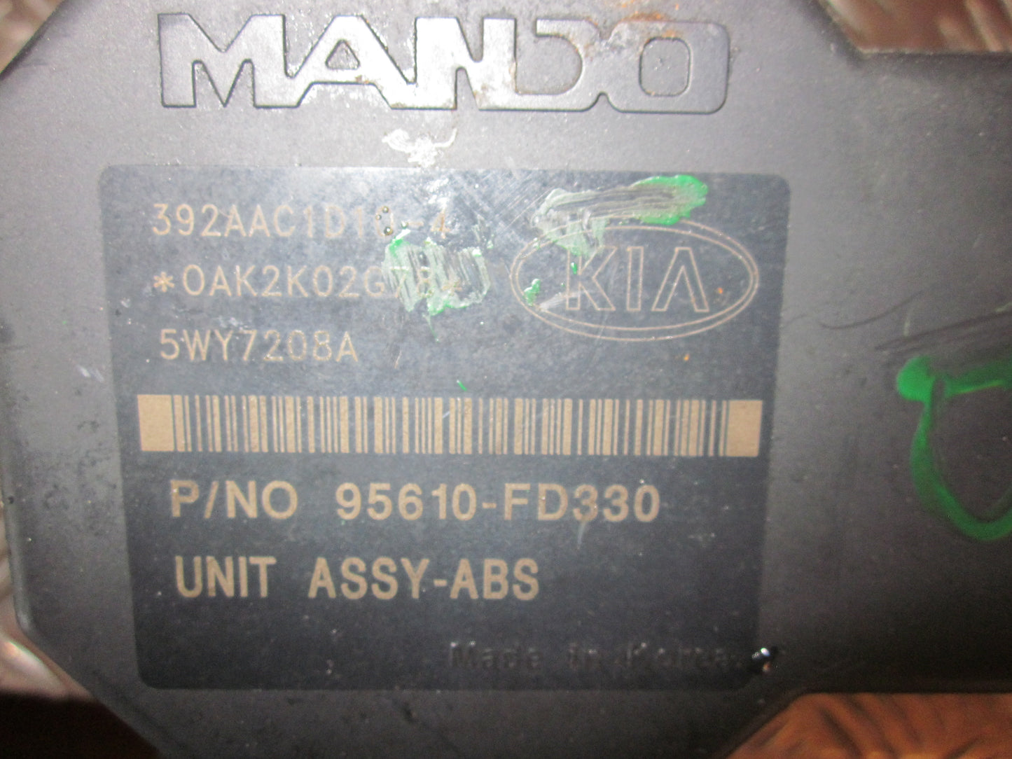 Kia Rio DC Abs Pumpe Med OEM Nr. 58970FD100 Fra Kia Ophugger