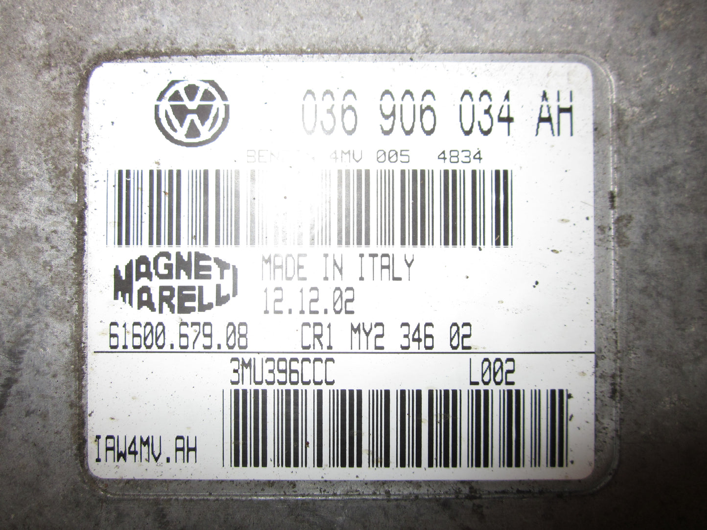 Seat Ibiza 6L Motorstyring - Motorstyreboks - Injection Elboks Med OEM Nr. Ophugger Fra Seat Ophugger