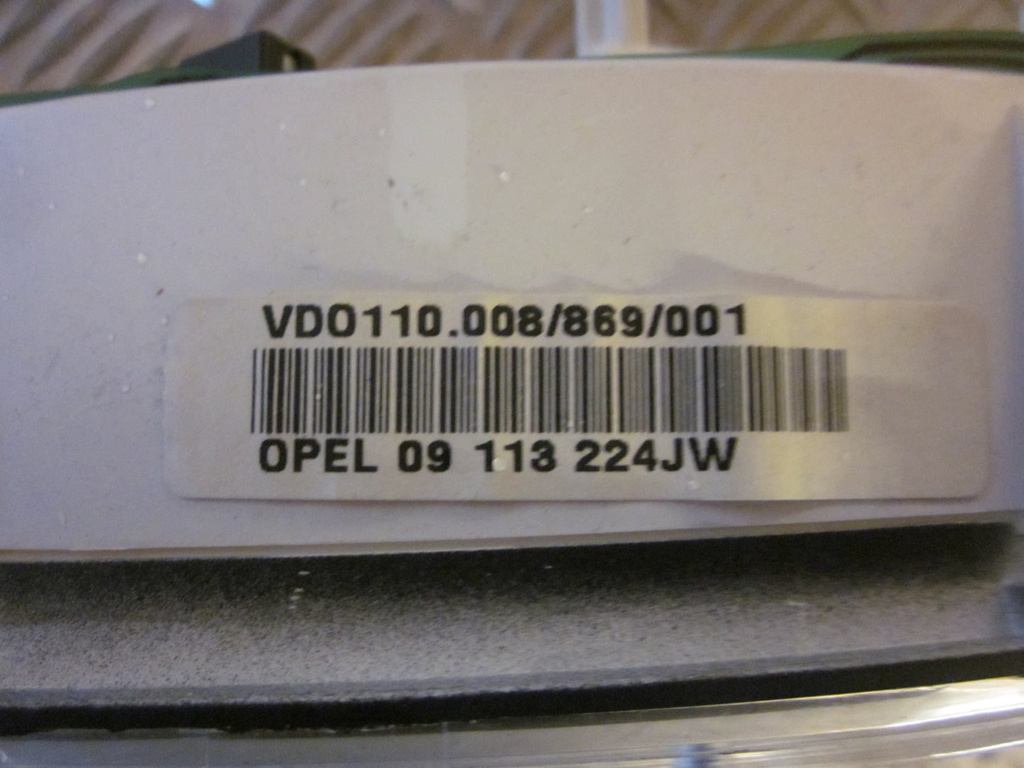 Opel Corsa B Instrument Med OEM Nr. Ophugger Fra Opel Ophugger