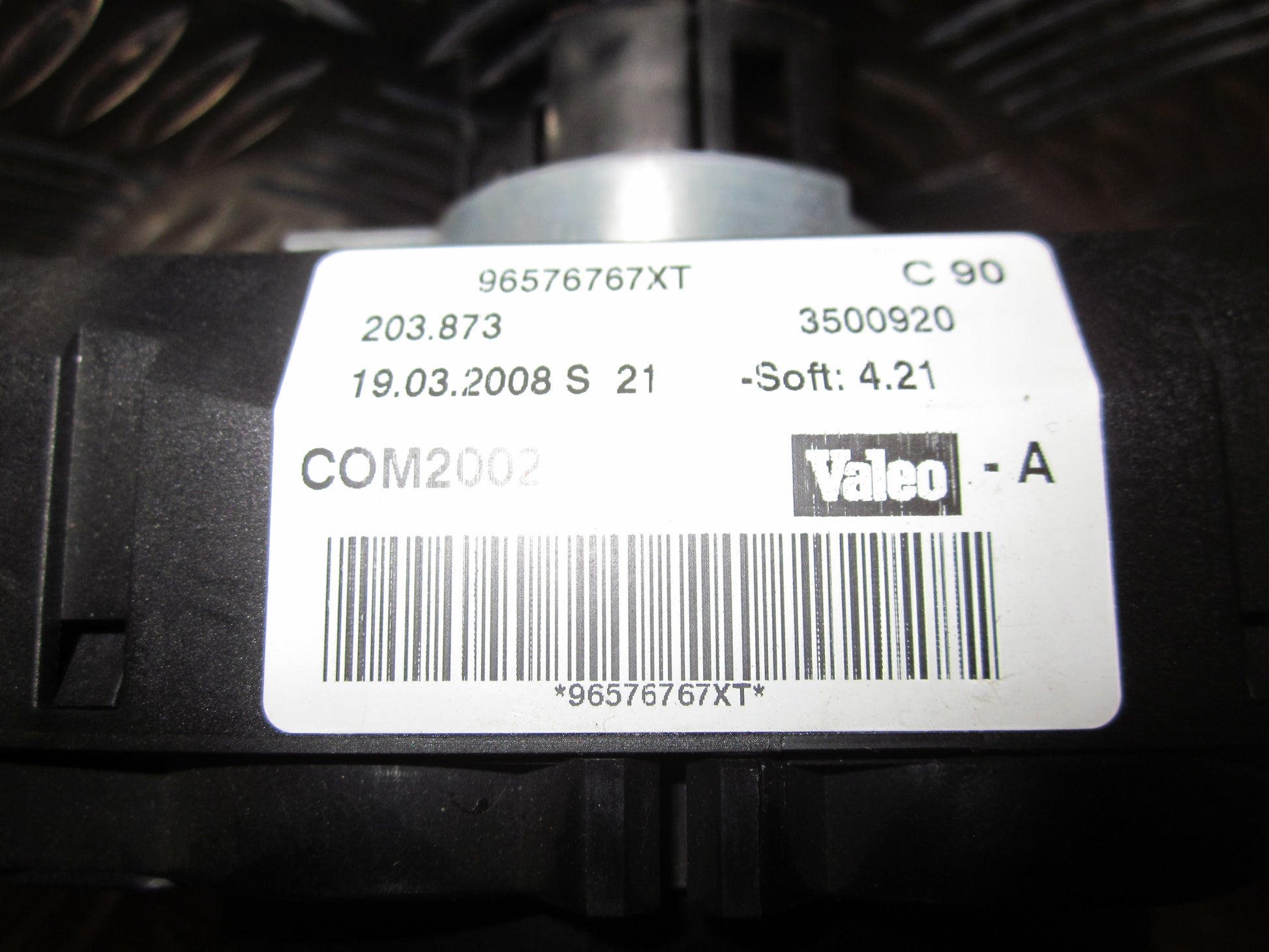 Citroen C3 Kontakt Combi Med OEM Nr. 96576767XT Fra Citroen Ophugger