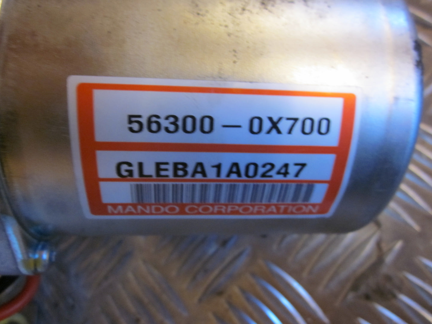 Hyundai I10 Ratstamme M/El-Servo Med OEM Nr. 563000X700 Fra Hyundai Ophugger