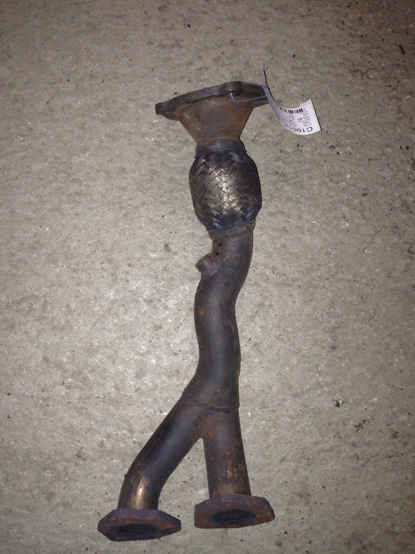 Audi Tt/Tts Udstødnings Tilgangsrør Med OEM Nr. Ophugger Fra Audi Ophugger