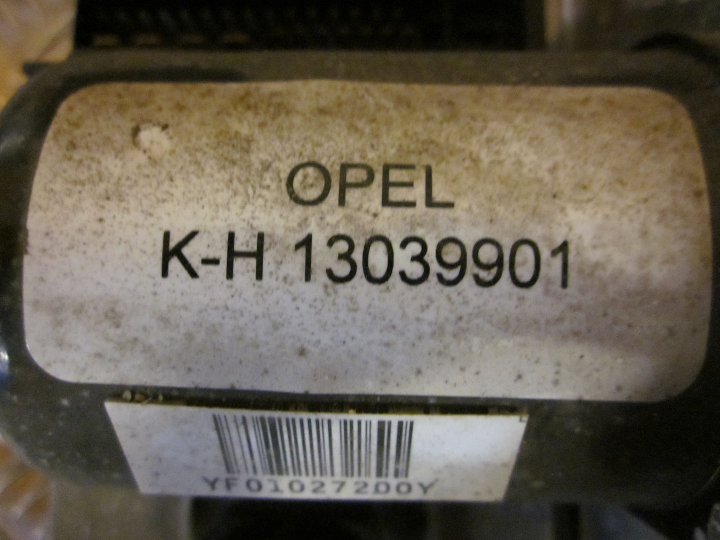 Opel Vectra B Abs Pumpe Med OEM Nr. 13040101 Fra Opel Ophugger