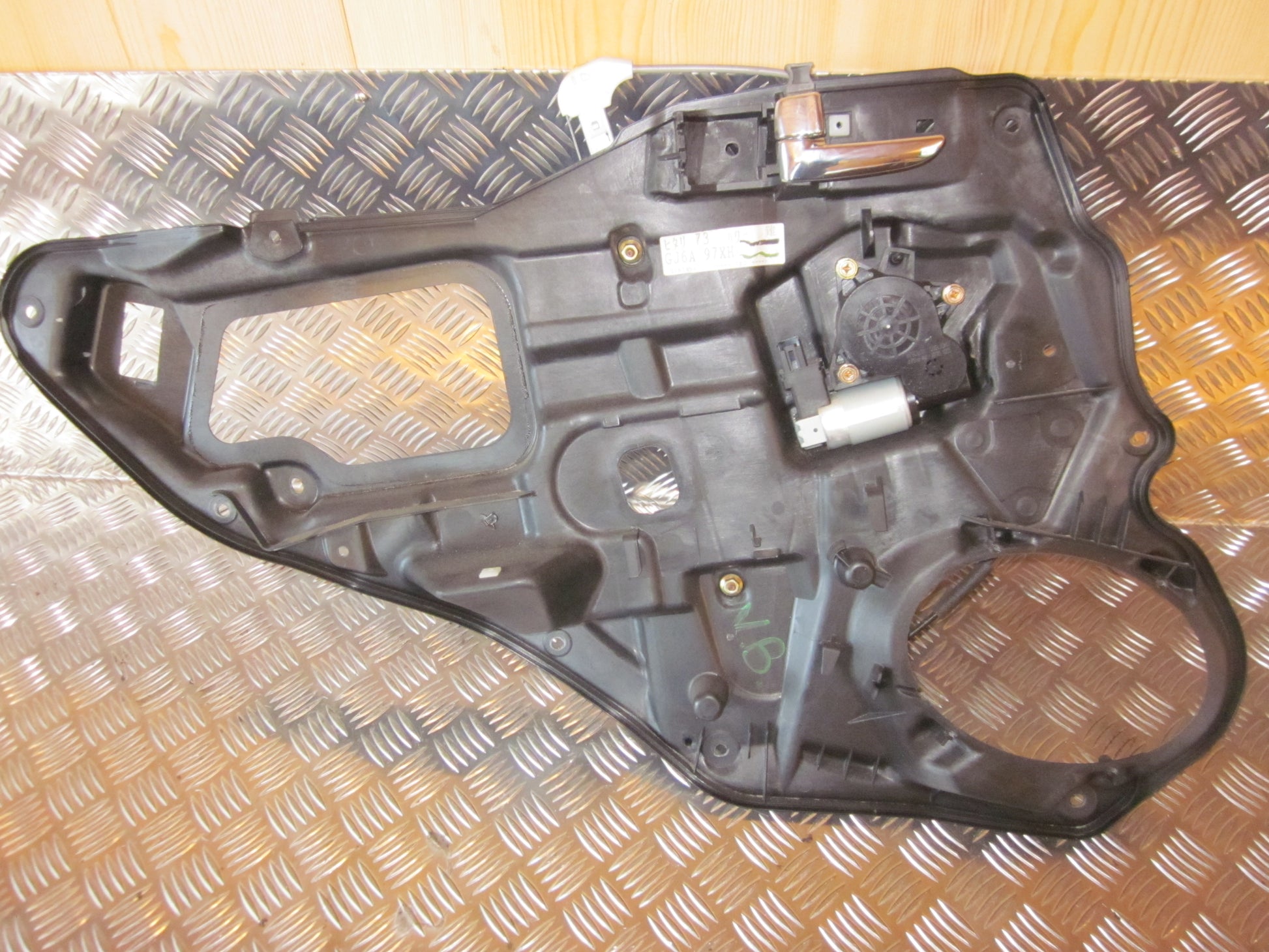 Mazda 6 GG/GY Rudemotor - Rudehejs Med OEM Nr. Ophugger Fra Mazda Ophugger