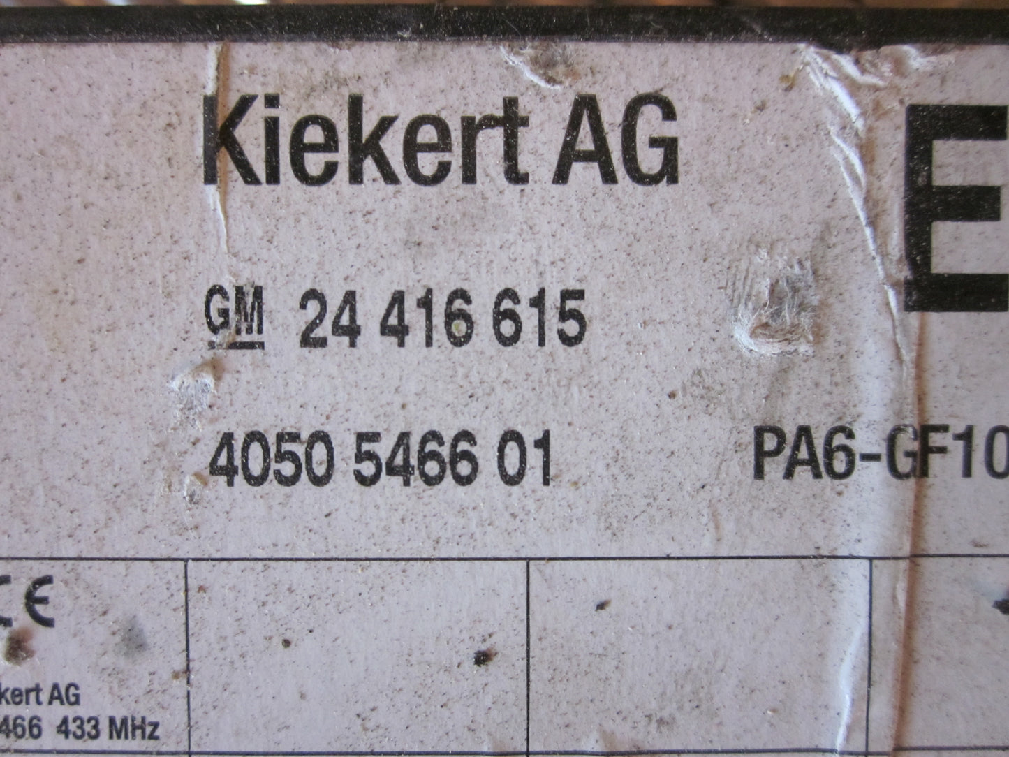 Opel Vectra B Centrallås Elboks Med OEM Nr. Ophugger Fra Opel Ophugger