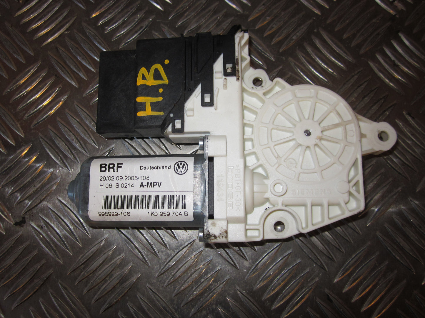 VW Touran 1T GP Rudemotor - Rudehejs Med OEM Nr. 1K0959704B Fra VW Ophugger