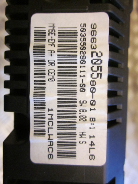 Peugeot 207 Radio, Multi Display Med OEM Nr. 6593F5 Fra Peugeot Ophugger