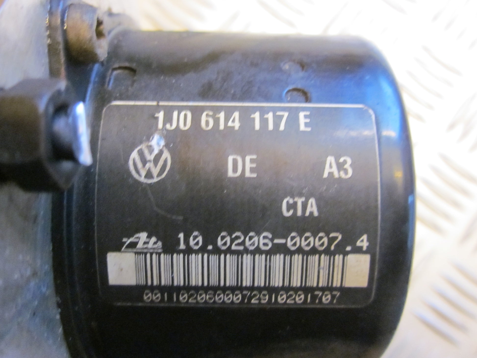 Seat Toledo Abs Pumpe Med OEM Nr. 1J0614117E Fra Seat Ophugger