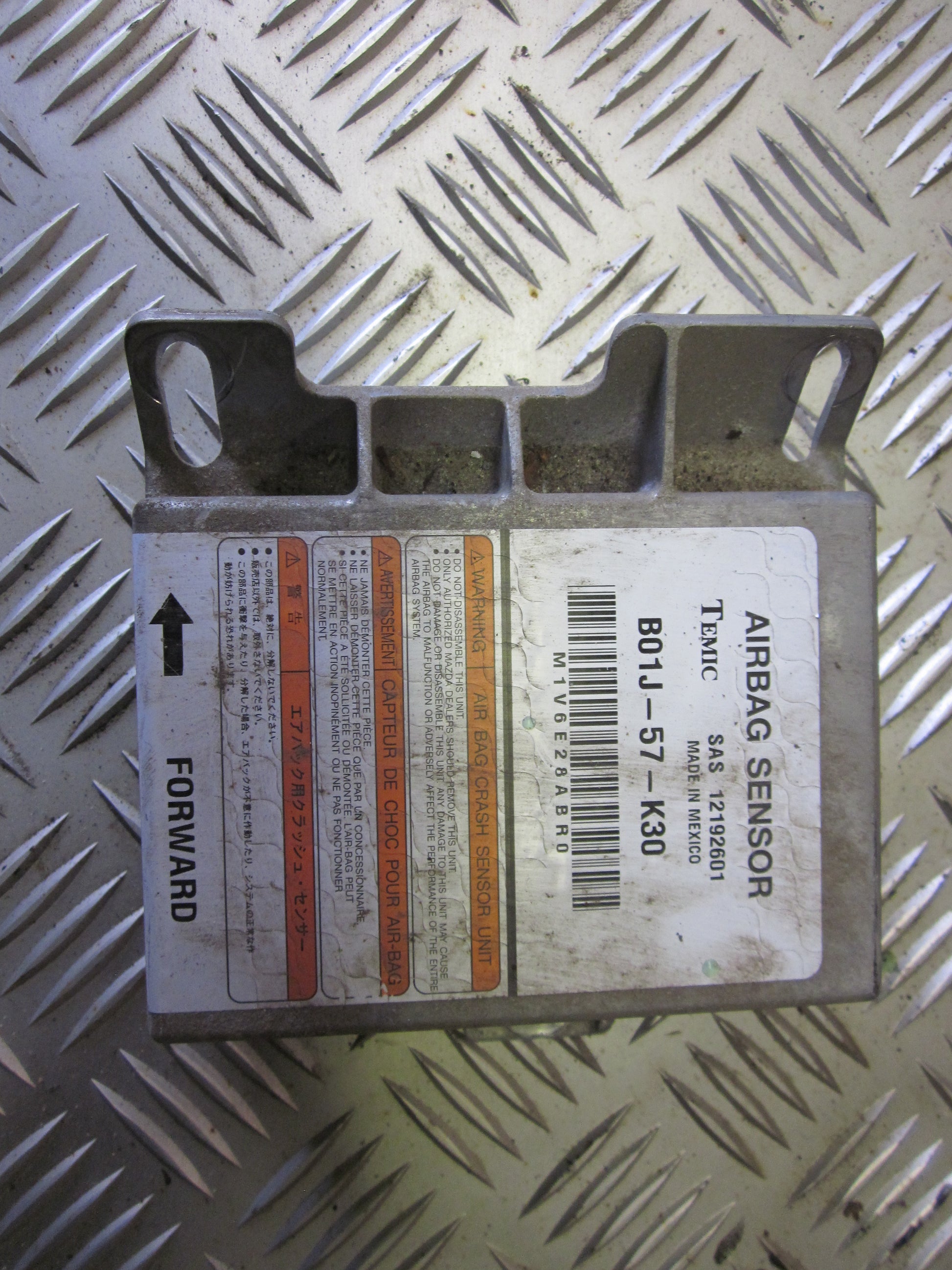 Mazda 323 S 4D BA12 Airbag Elboks Med OEM Nr. Ophugger Fra Mazda Ophugger