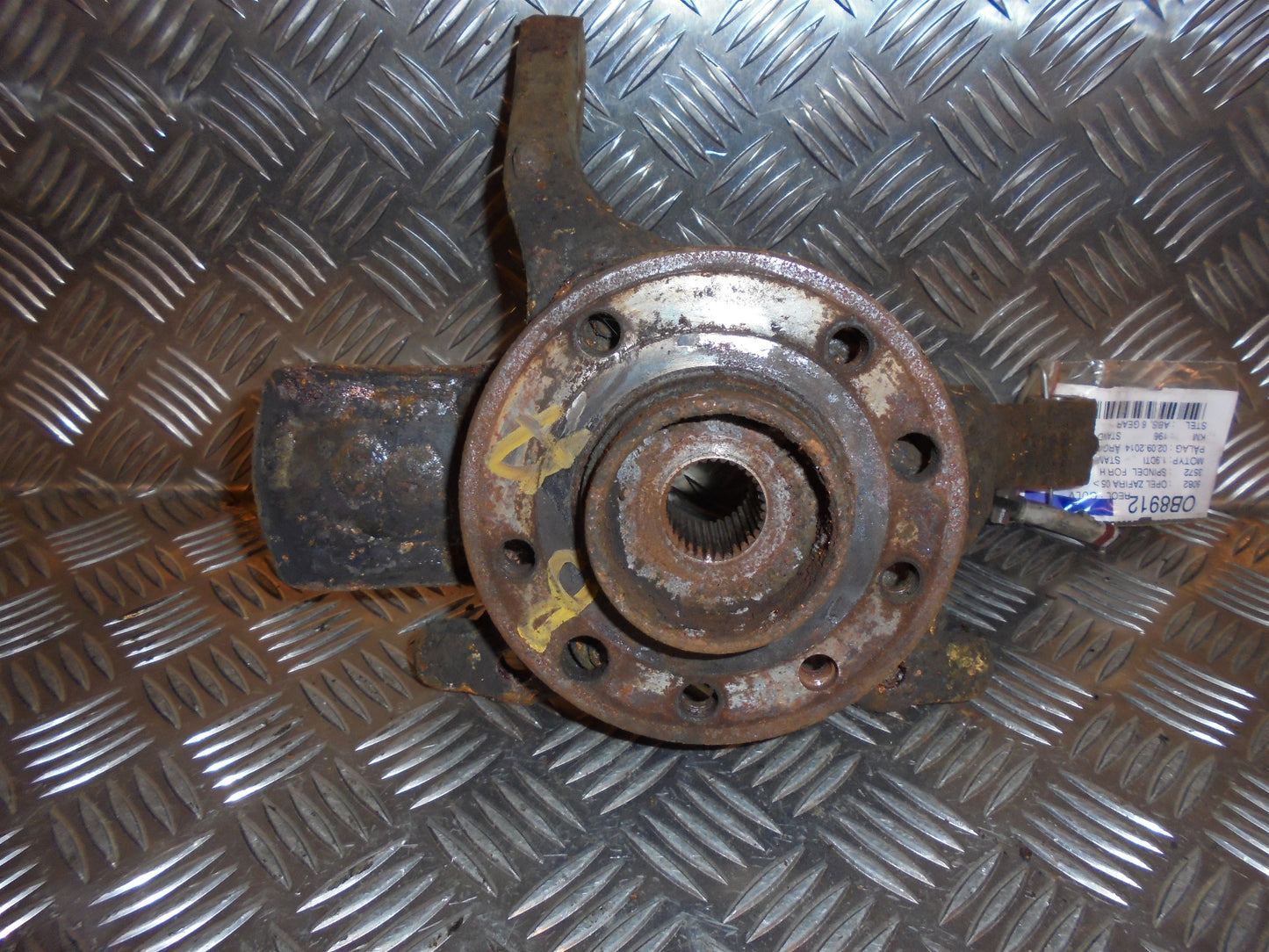 Opel Zafira B Spindel For H Med OEM Nr. Ophugger Fra Opel Ophugger