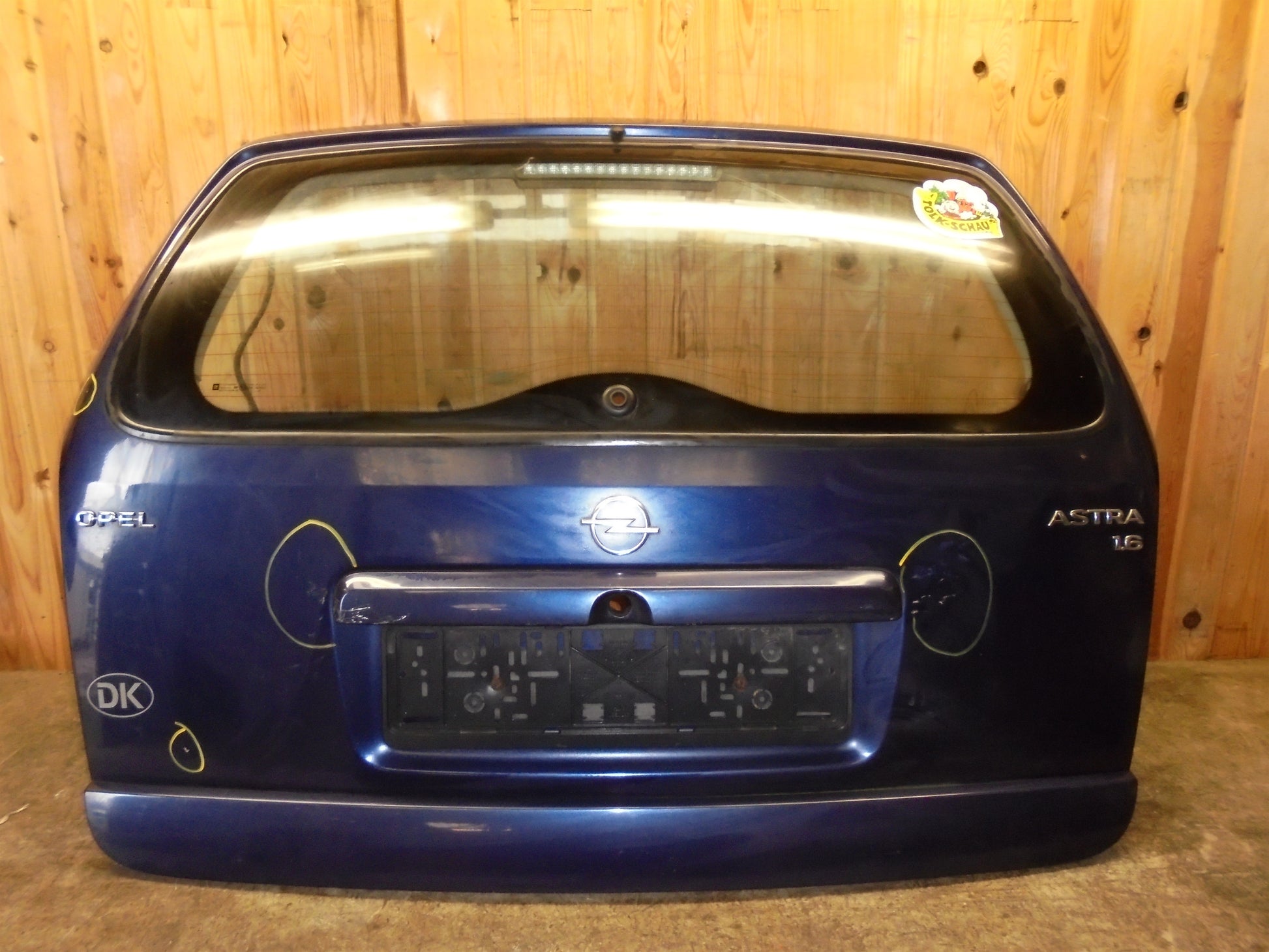 Opel Astra G Bagklap Med OEM Nr. Ophugger Fra Opel Ophugger