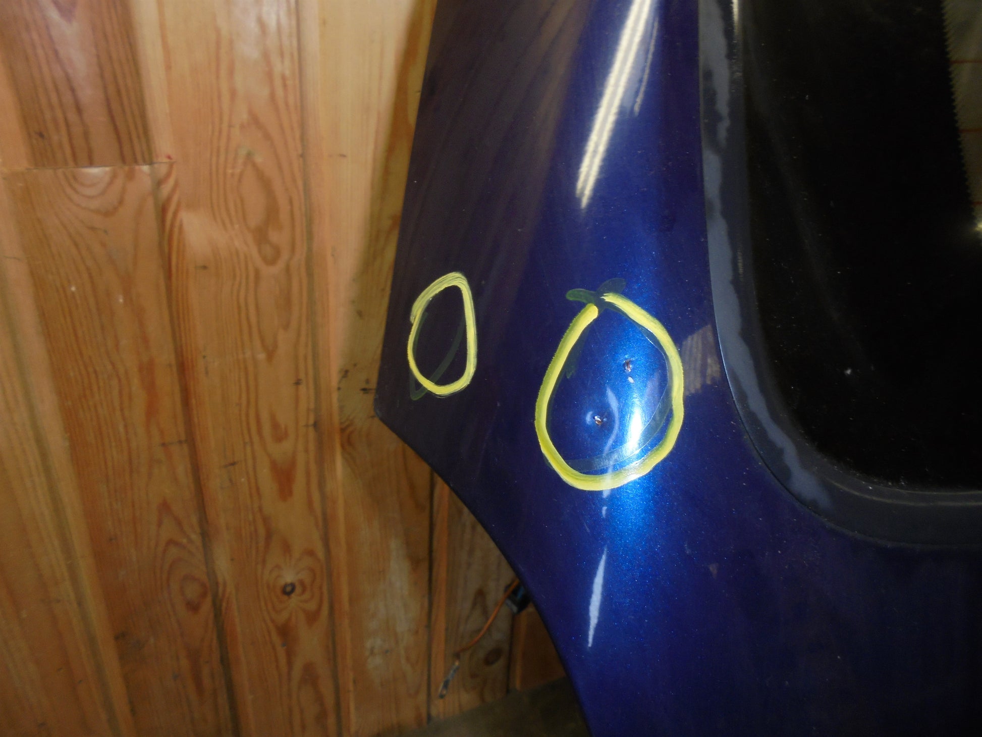 Opel Astra G Bagklap Med OEM Nr. Ophugger Fra Opel Ophugger