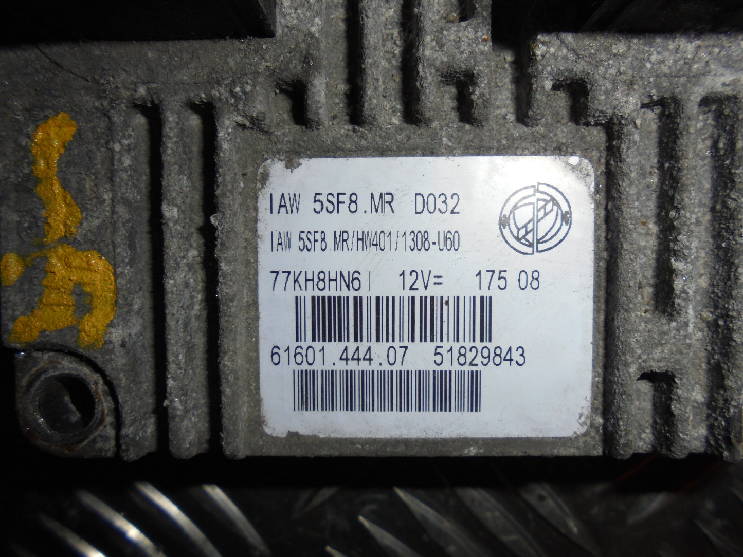 Fiat 500 Startspærre Med OEM Nr. Ophugger Fra Fiat Ophugger