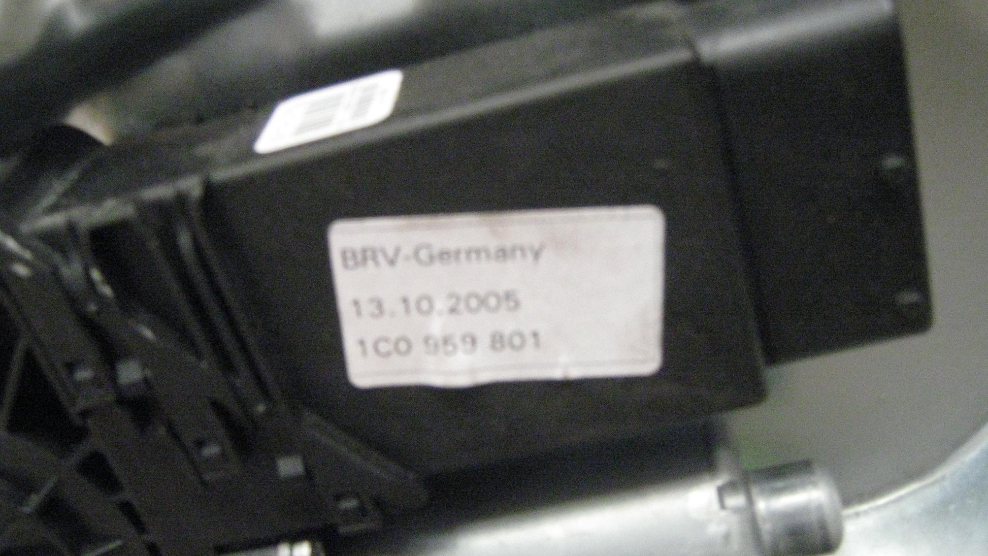 Skoda Superb Rudemotor - Rudehejs Med OEM Nr. 1C0959801 Fra Skoda Ophugger