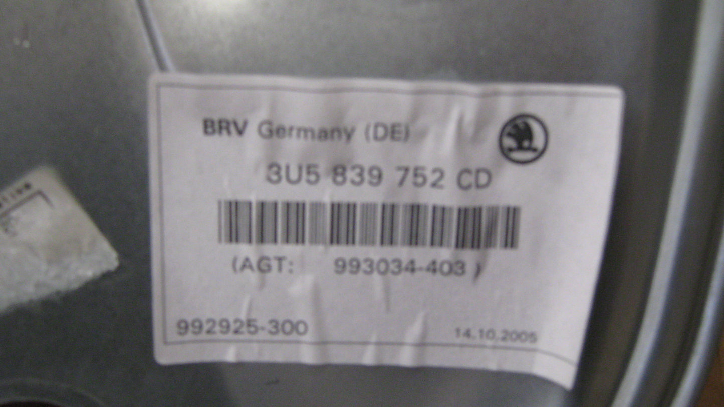 Skoda Superb Rudemotor - Rudehejs Med OEM Nr. 3U0959812 Fra Skoda Ophugger