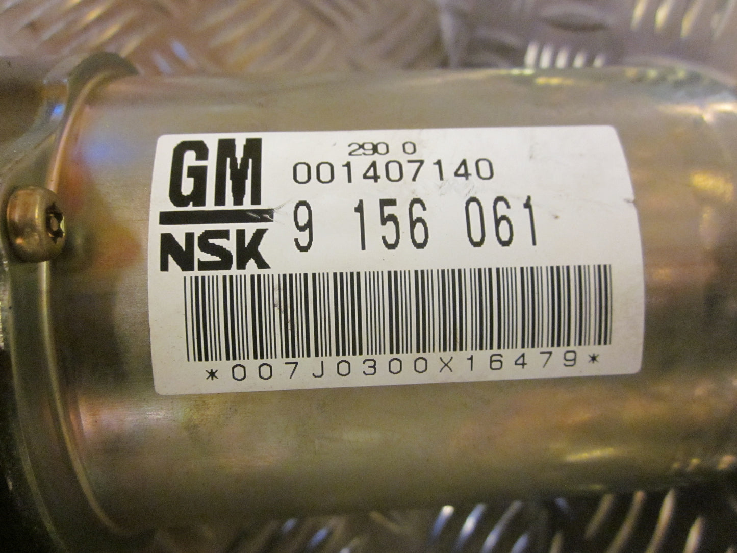 Opel Corsa C Ratstamme M/El-Servo Med OEM Nr. Ophugger Fra Opel Ophugger