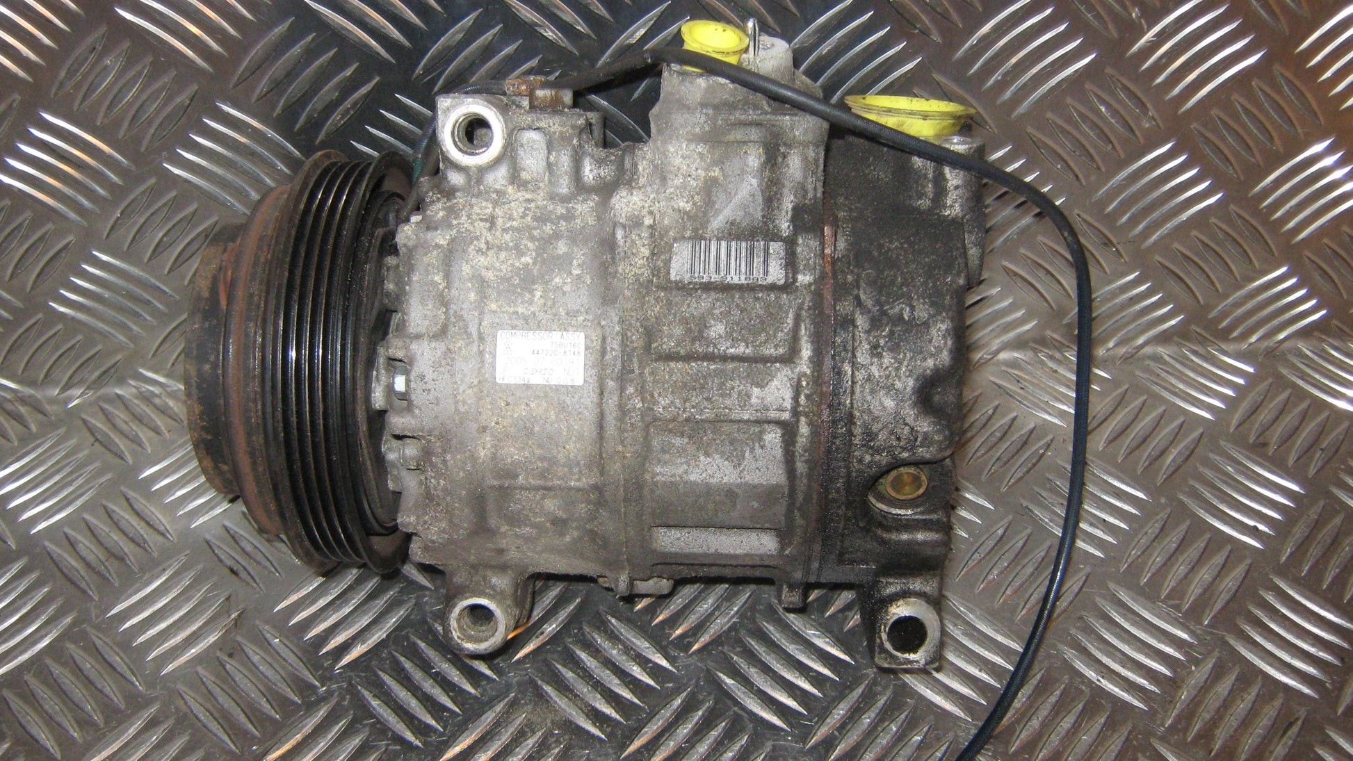 Skoda Superb Aircondition Pumpe Med OEM Nr. 7SBU16C Fra Skoda Ophugger