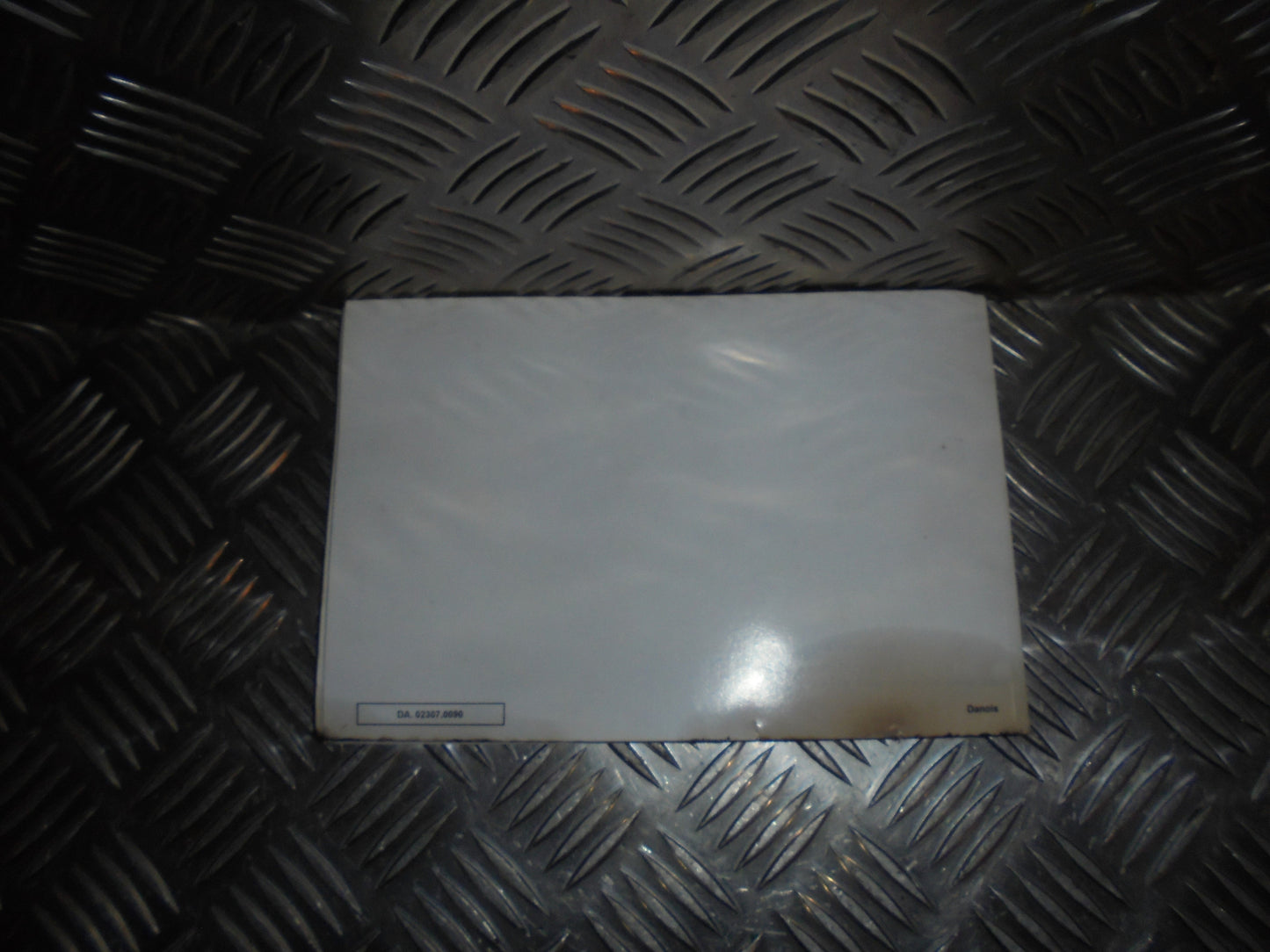 Peugeot 307 Instruktionsbog Med OEM Nr. Ophugger Fra Peugeot Ophugger