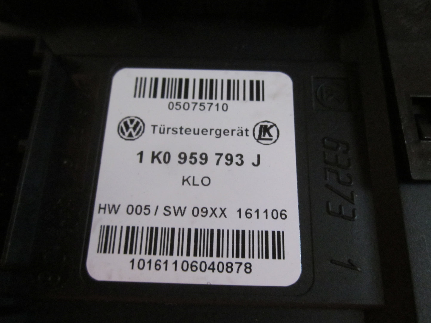 VW Touran 1T GP Rudemotor - Rudehejs Med OEM Nr. 1T0959701D Fra VW Ophugger