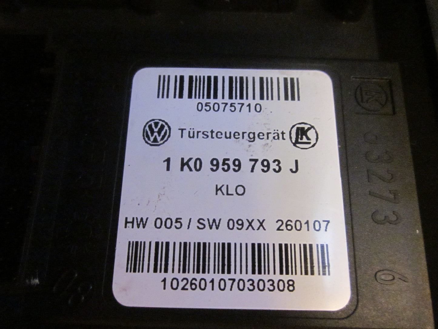 VW Touran 1T GP Rudemotor - Rudehejs Med OEM Nr. 1T0959701D Fra VW Ophugger