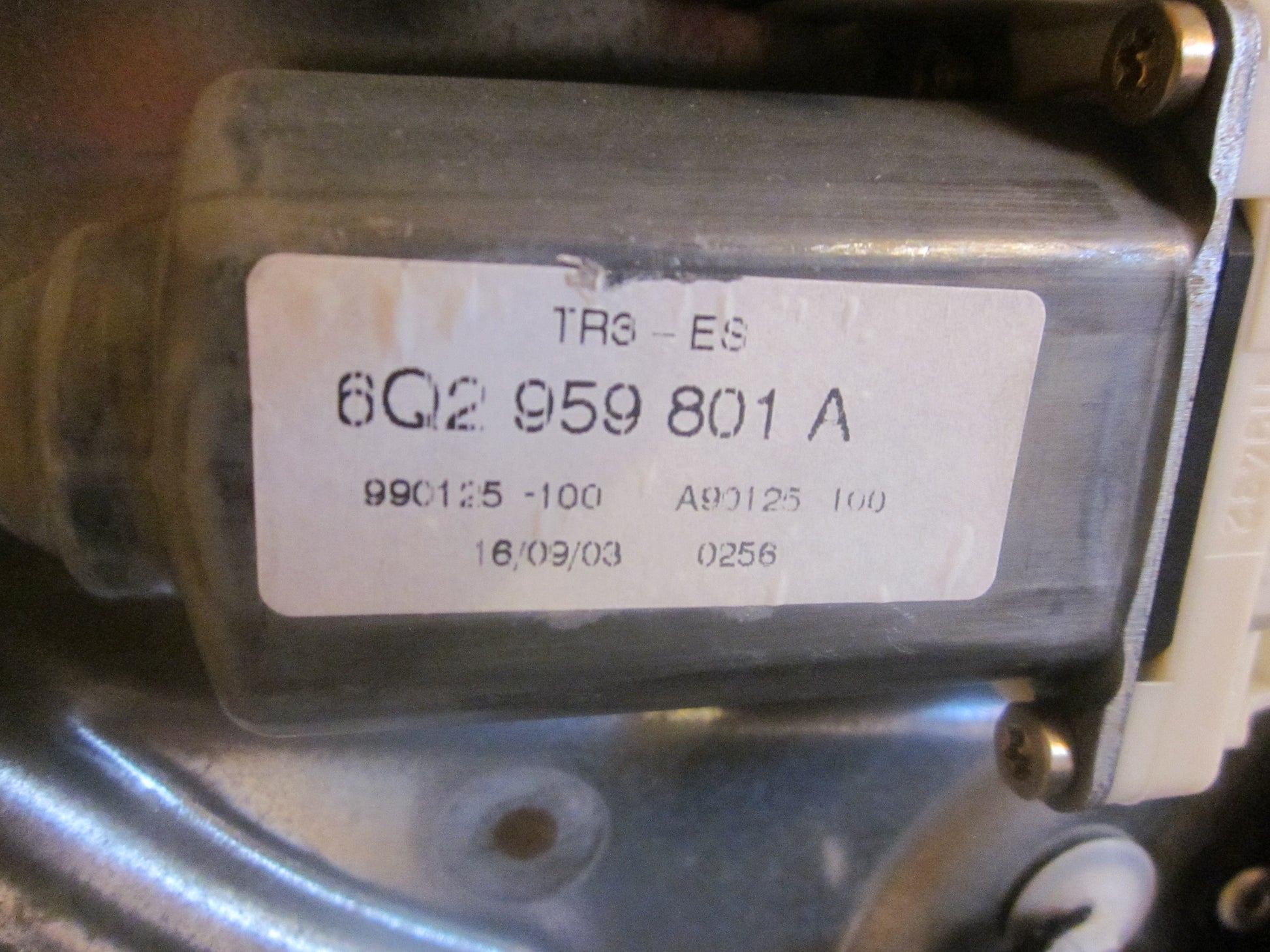 Seat Ibiza 6L Rudemotor - Rudehejs Med OEM Nr. Ophugger Fra Seat Ophugger