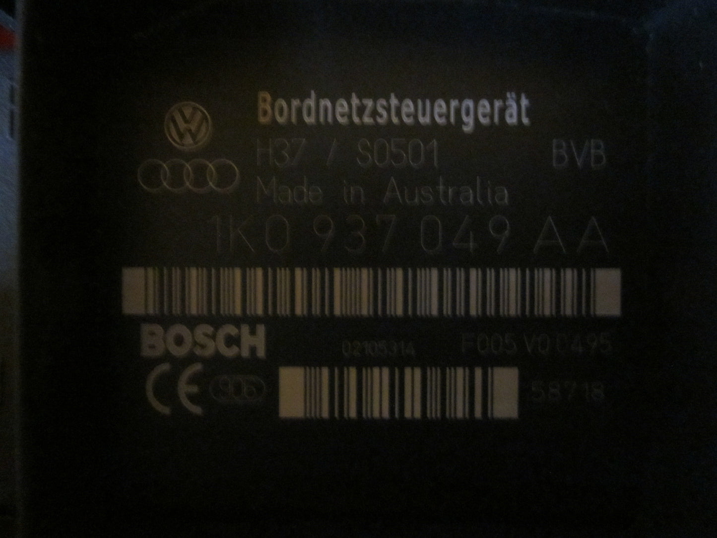 VW Caddy 2K Bcm / Komfortkomputer Med OEM Nr. Ophugger Fra VW Ophugger