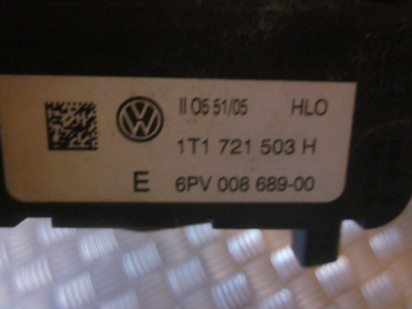 VW Caddy 2K Speederpedal Med OEM Nr. Ophugger Fra VW Ophugger